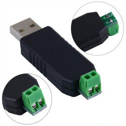 Adaptador convertidor USB RS485 RS-485 USB-485 para cámaras CCTV PAN TILT tocadiscos Control teclados ACTii AC2248