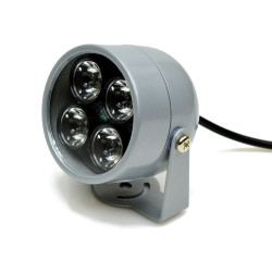 Riflettore, illuminatore infrarosso ARRAY IR 45m, da esterno, Silver, per telecamere TVCC industriali ACTii AC6328
