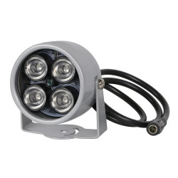 Reflektor, ARRAY IR 45 m Infrarotstrahler, Outdoor, Silber, für CCTV-Industriekameras ACTii AC6328