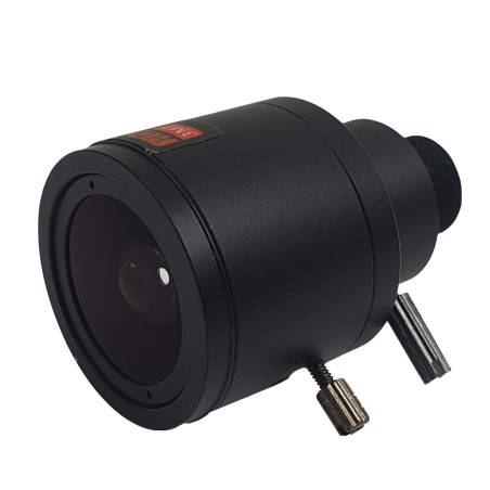 M12 S-MOUNT ZOOM lens 2.8mm-12mm 25-96deg 3MP manual shutter for plate cameras varifocal ACTii AC3582