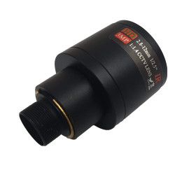 M12 S-MOUNT ZOOM lens 2.8mm-12mm 25-96deg 3MP manual shutter for plate cameras varifocal ACTii AC3582
