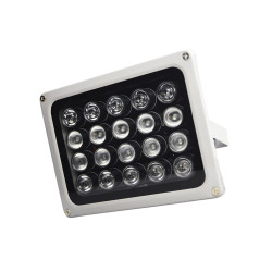Proyector, iluminador IR 20x ARRAY IR LEDs 85m 90st 230V Exterior para cámaras industriales CCTV ACTii AC7823