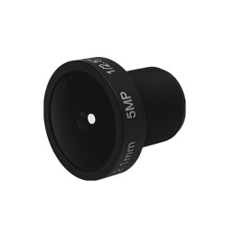 Objectif M12 S-MOUNT 2.1mm 5MP filtre IR mégapixels pour caméras industrielles à plaque de verre CCTV ACTii AC2284