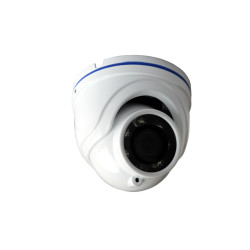 Mini câmera cúpula externa à prova de vandalismo carro caminhão ônibus 1080p IR SONY AHD CVI TVI microfone ACTii AC5443