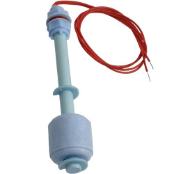 Interruptor Interruptor Interruptor de flotador Sensor de nivel de agua Contactor de líquido Montaje vertical 115 mm 230 V NO NC