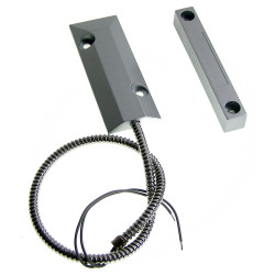 Capteur magnétique, interrupteur Reed, métal, 106 mm, NC, hermétique, fente 70 mm, portail, garage ACTii AC6149