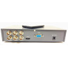 Dzielnik Obrazu QUAD na 4 kamery przemysłowe CCTV AHD TVI CVI CVBS HDMI 1080p VGA + Pilot sterowania ACTii AC8247