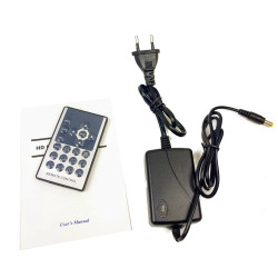 Divisor d'Imatge QUAD per a 4 càmeres industrials CCTV AHD TVI CVI CVBS HDMI 1080p VGA + Comandament a distància ACTii AC8247