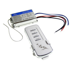 Switch Switch Light switch 2 channels Wireless 230V + Remote control Two-channel wireless relay ACTii AC9114