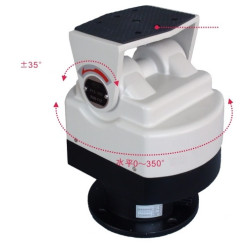 Turntable for CCTV Solar Photovoltaic Panels Cameras Outdoor PAN TILT 350 ° 70 ° 230V AC, load 25kg ACTii AC5266