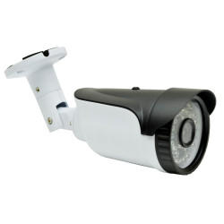 Caméra extérieure intégrée AHD TVI CVI 1080p CVBS CMOS, LED IR 25 m, 3,6 mm, support ACTii AC9471