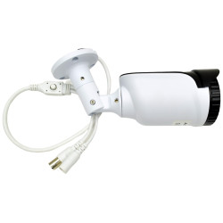 Integrált kültéri AHD TVI CVI 1080p CVBS CMOS kamera, IR LED 25m, 3.6mm, tartó, OSD menü ACTii AC9471