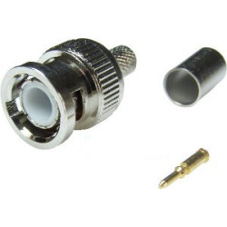 Conector BNC de compressão para cabo RG-59 ACTii AC7001