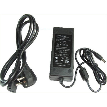 DC maitinimo šaltinis 12V 3000mA 3A IMPULSINIS STABILIZUOTAS + maitinimo laidas, kištukas 2.1 / 5.5 ACTii AC3000