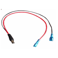 2x Wtyk zasilający 2,1mm/5,5mm z kablem i konektorem (nasuwką) ACTii AC8741