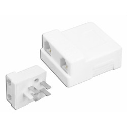 Καθολικό τηλεφωνικό βύσμα +2x 6p4c ACTii AC5045