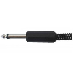 6.3mm モノラルJACKプラグ プラスチックケーブル用 ACTii AC4334