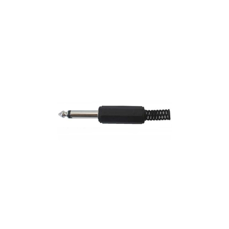 Βύσμα JACK 6.3mm MONO για καλώδιο πλαστικό ACTii AC4334