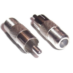 Adaptér CINCH konektor -- F zásuvka ACTii AC4024