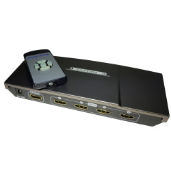 HDMI 4X1 PAP Multiviewer Switch 1080p Four Video Signals Simultaneously + Remote Control ACTII ACTii AC6473