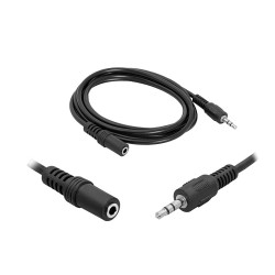Forlængerkabel 7,5M Jack 3,5mm stereostik til 3,5mm stereohunstik ACTii AC4774