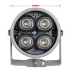 Reflector, ARRAY IR Infrared Illuminator 45m, Outdoor, Silver, for CCTV industrial cameras ACTii AC6328