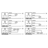 Induktiv nærhetssensor 5mm NPN NO 10-30V DC Rød 3 ledere FLUSH Innebygd FOTEK PL-05N