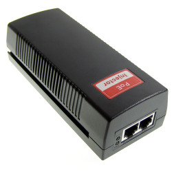 แหล่งจ่ายไฟ PoE แบบแอคทีฟ 48V ถึง 56V 60W 802.3af อินเจคเตอร์ ACTii AC9026