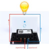 Interruptor de llum tàctil WiFi vidre control per aplicació Smart Home ACTii AC4472