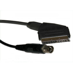 Cable EURO DIN 1.2m negre ACTii AC5583