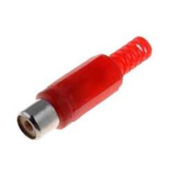 CINCH RCA stekker voor kabel rood ACTii AC7769