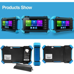 5英寸触摸屏IP摄像机测试仪 LCD显示 1920x1080 AHD CVI TVI CVBS PTZ PoE WIFI ONVIF 4K Android RJ45 ACTii AC5407