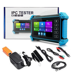 5英寸触摸屏IP摄像机测试仪 LCD显示 1920x1080 AHD CVI TVI CVBS PTZ PoE WIFI ONVIF 4K Android RJ45 ACTii AC5407