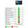 5英寸触摸屏IP摄像机测试仪 LCD显示 1920x1080 AHD CVI TVI CVBS PTZ PoE WIFI ONVIF 4K Android RJ45 ACTii AC5407