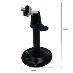 Grand support métallique pour caméras de surveillance CCTV 110mm ACTii AC1514