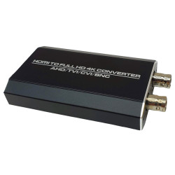 HDMI към AHD DVI CVI CVBS BNC 4K 2K 1080P 3MP 4MP 5MP 8MP 720P конвертор с усилвател тип loop до 500m ACTii AC4177