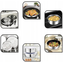 Tefal Ingenio Emotion Frying Pan Set L925S414 ACTii AC9418