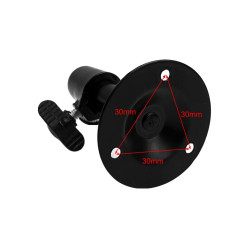 2x Support mural et plafond pour caméra Google Nest Cam outdoor G3AL9 Support en métal réglable robuste noir ACTii AC5014