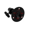 2x Επιτοίχια και Επιτοίχια Βάση για Google Nest Cam outdoor G3AL9 Μεταλλικό Ρυθμιζόμενο Στήριγμα Μαύρο ACTii AC5014
