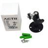 2x Support mural et plafond pour caméra Google Nest Cam outdoor G3AL9 Support en métal réglable robuste noir ACTii AC5014