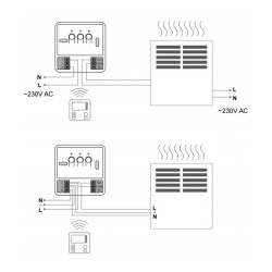 AURATON Drahtloser Raumtemperaturregler ACTii AC6981