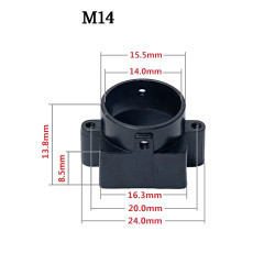 5mm-50mm 4MP Varioobjektiv für industrielle Platinenkameras HD IP AHD Zoom für große Entfernungen ACTii AC3309