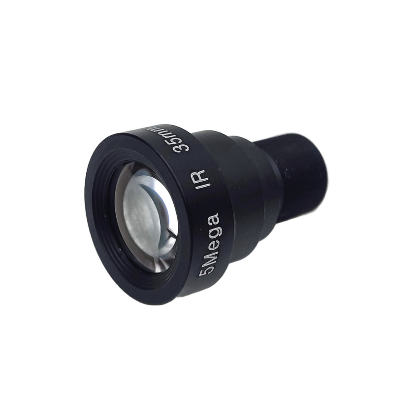M12 S-MOUNT 35mm 5MP IR Filter Objektiv für Industrie-Platinenkameras HD IP AHD Weitwinkelzoom ACTii AC9734
