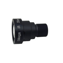 Objetivo M12 S-MOUNT 35mm 5MP Filtro IR para cámaras industriales de placa HD IP AHD Zoom de larga distancia ACTii AC9734