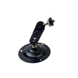 Metāla regulējams turētājs rūpnieciskām IP AHD CCTV kamerām 90 mm ACTii AC7558