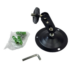 Suporte Metálico Ajustável para Câmeras de Segurança IP AHD CCTV 90mm ACTii AC9731