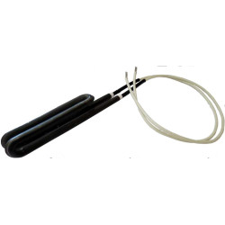 Biomasszagyújtó fűtőbetét pellet fapellet szalma faapríték maghéj 425W 110 x 18 x 18mm ACTii AC1922