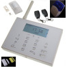 Allarme senza fili, Sistema di allarme con combinatore GSM, sirena wireless, sensore PIR e 2 telecomandi ACTii AC6503