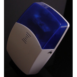 Allarme senza fili, Sistema di allarme con combinatore GSM, sirena wireless, sensore PIR e 2 telecomandi ACTii AC6503