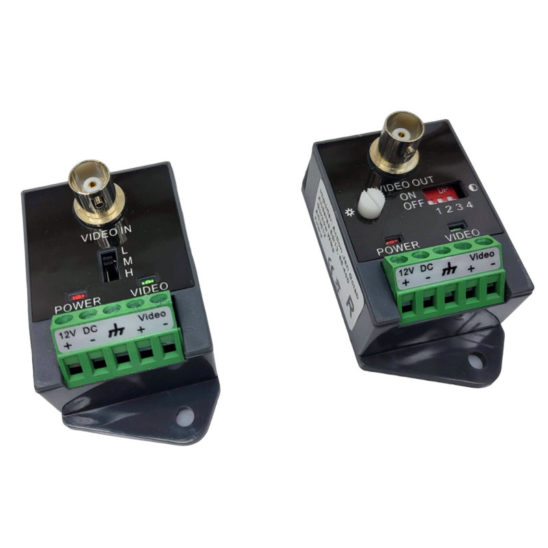 ACTIVE UTP Video Balun 2400m CVBS AHD CVI TVI Receiver Transmitter ACTii AC3512